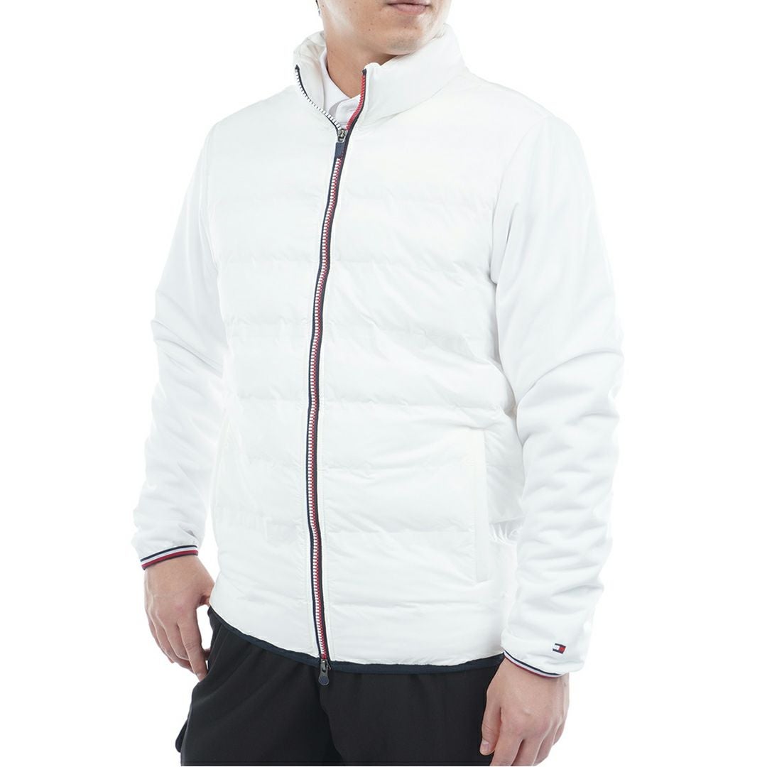 30％OFF】[トミーヒルフィガー]メンズ ロゴ入り接結キルト 中綿