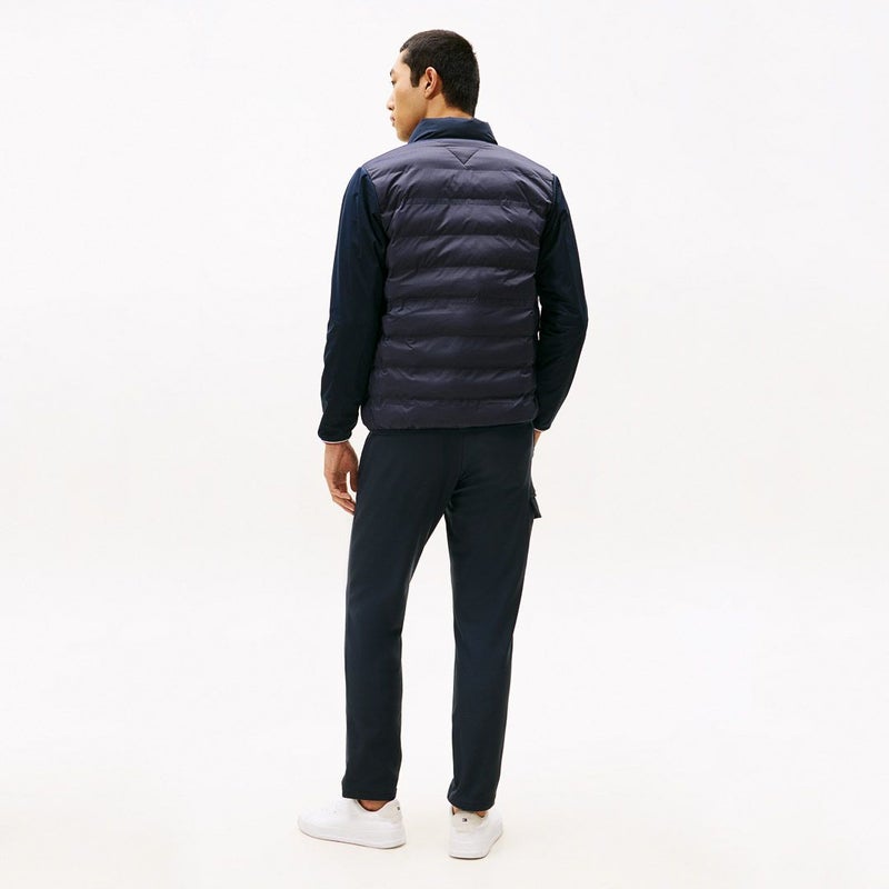 トミー ヒルフィガー ゴルフ Tommy Hilfiger Golf メンズ メンズ ロゴ入り接結キルト 中綿ジャケット THMA578 詳細18