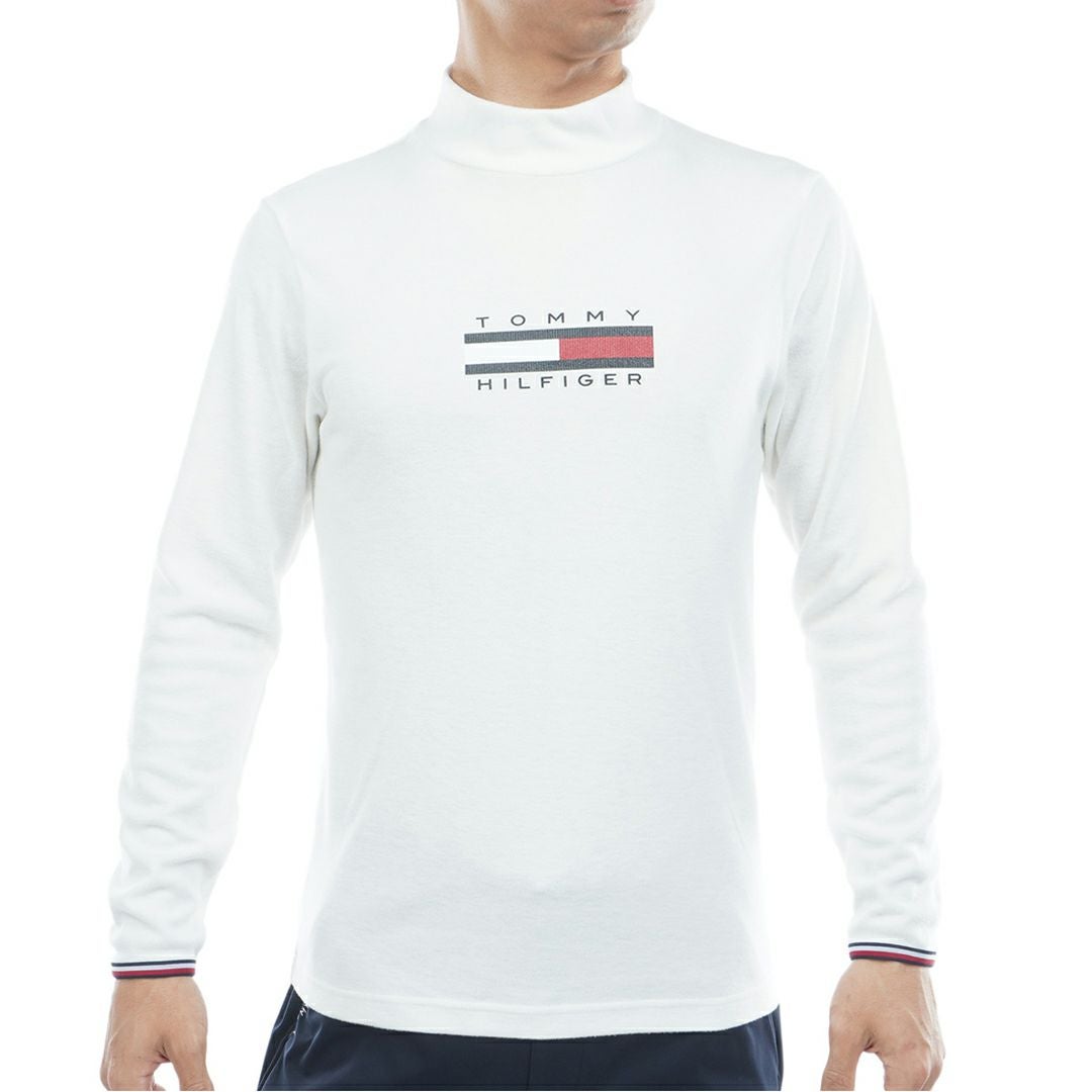 トミー ヒルフィガー ゴルフ Tommy Hilfiger Golf メンズ メンズ トミーフラッグ 長袖ハイネックシャツ THMA579 詳細1