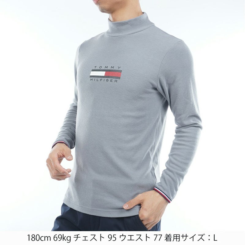 トミー ヒルフィガー ゴルフ Tommy Hilfiger Golf メンズ メンズ トミーフラッグ 長袖ハイネックシャツ THMA579 詳細8