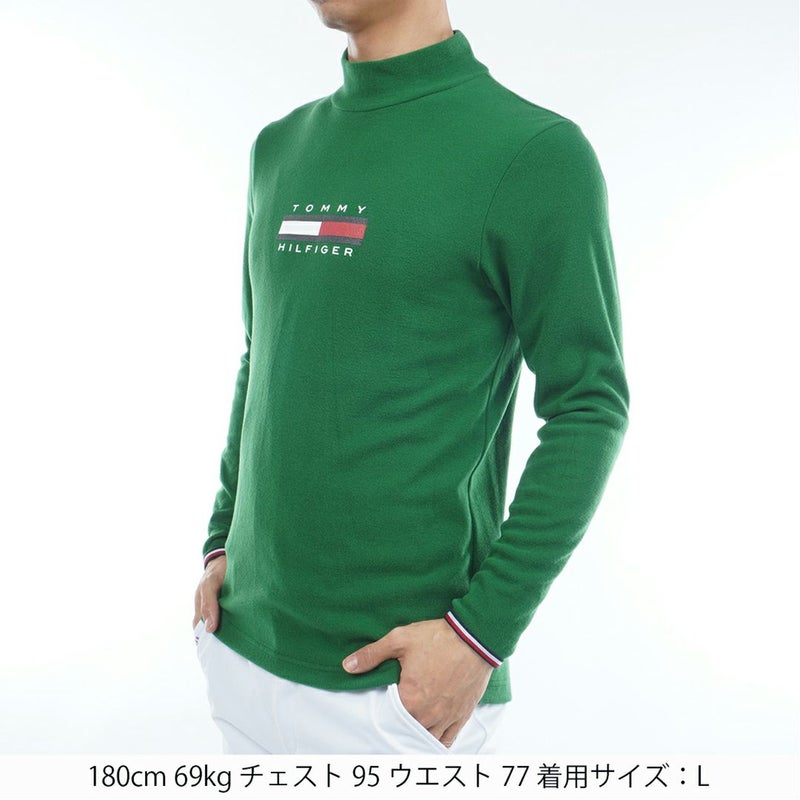 トミー ヒルフィガー ゴルフ Tommy Hilfiger Golf メンズ メンズ トミーフラッグ 長袖ハイネックシャツ THMA579 詳細21