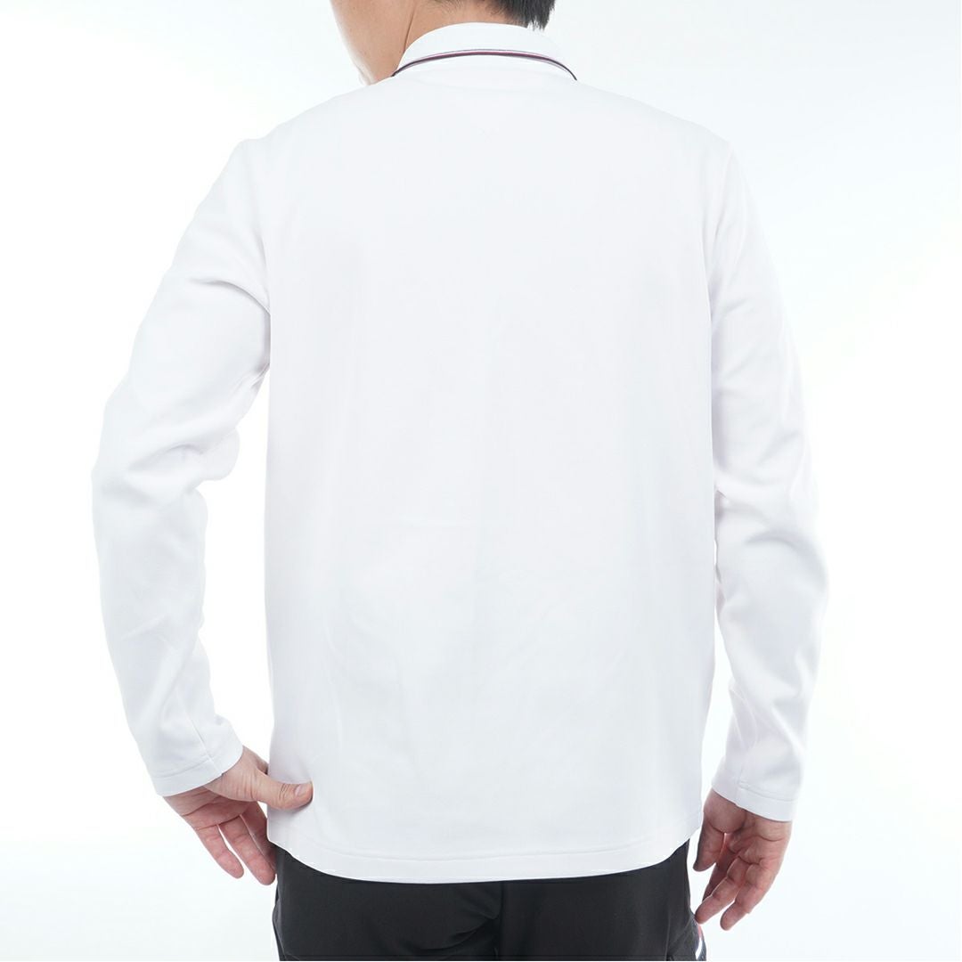 トミー ヒルフィガー ゴルフ Tommy Hilfiger Golf メンズ メンズ 台衿付き 長袖ジップアップポロシャツ THMA580 詳細3