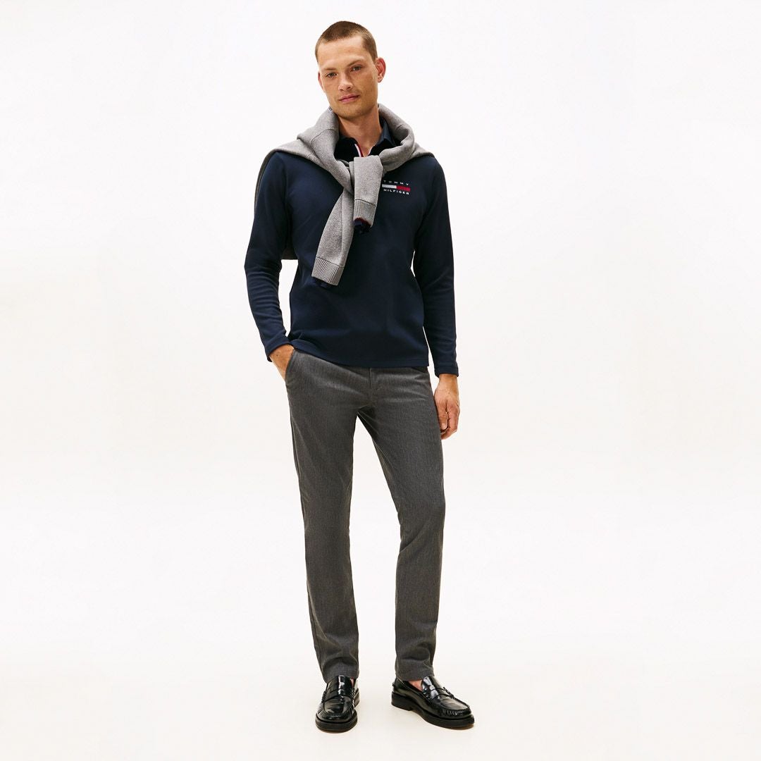 30％OFF】[トミーヒルフィガー]メンズ 台衿付き 長袖ジップアップ