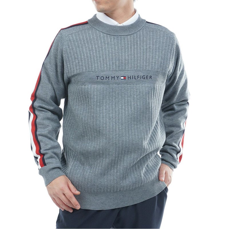 トミー ヒルフィガー ゴルフ Tommy Hilfiger Golf メンズ メンズ スポーツクラシック クルーネックニット THMA581 詳細1