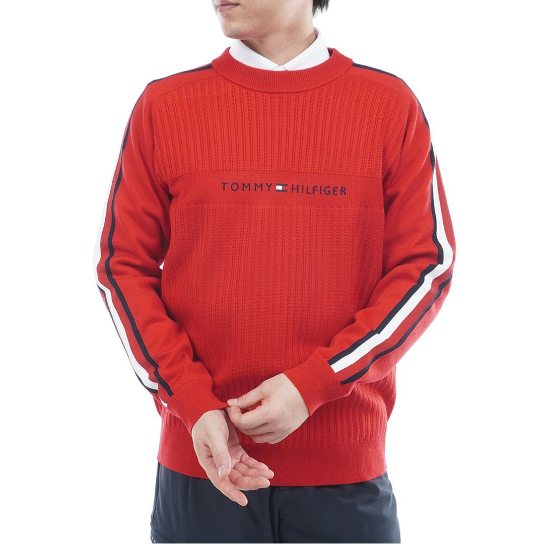 トミー ヒルフィガー ゴルフ Tommy Hilfiger Golf メンズ メンズ スポーツクラシック クルーネックニット THMA581 詳細16