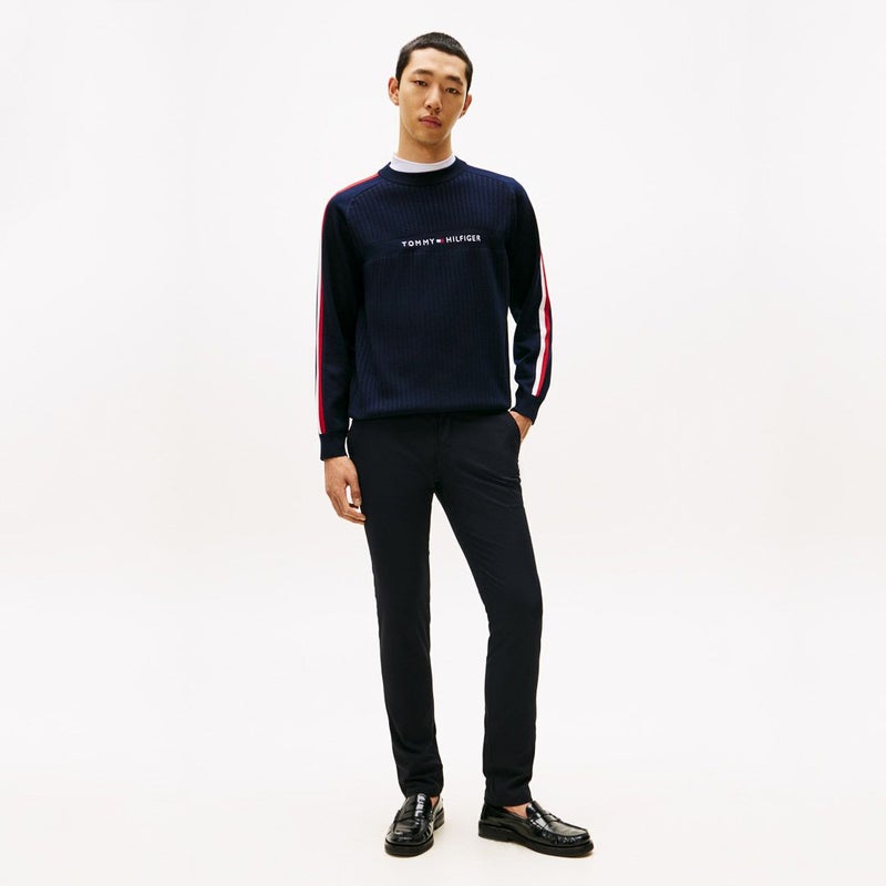 トミー ヒルフィガー ゴルフ Tommy Hilfiger Golf メンズ メンズ スポーツクラシック クルーネックニット THMA581 詳細33