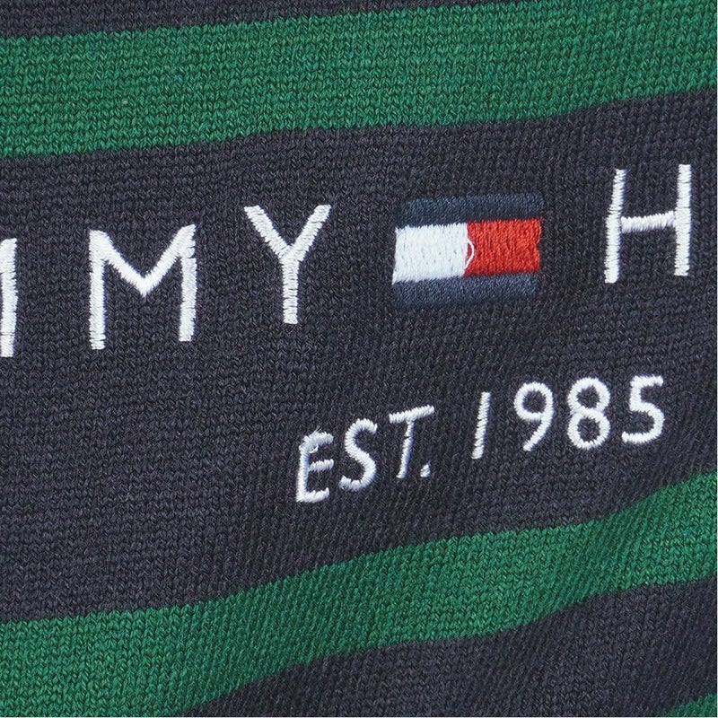 トミー ヒルフィガー ゴルフ Tommy Hilfiger Golf メンズ メンズ ボーダー ハイネックニット THMA582 詳細16