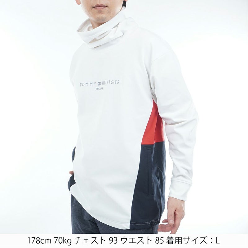 トミー ヒルフィガー ゴルフ Tommy Hilfiger Golf メンズ メンズ ネックウォーマー付 スウェット THMA583 詳細2