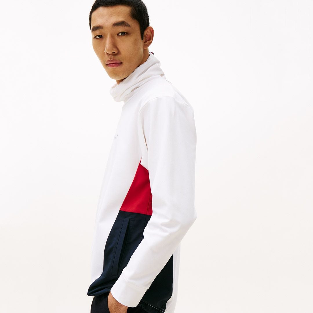 30％OFF】[トミーヒルフィガー]メンズ ネックウォーマー付 スウェット