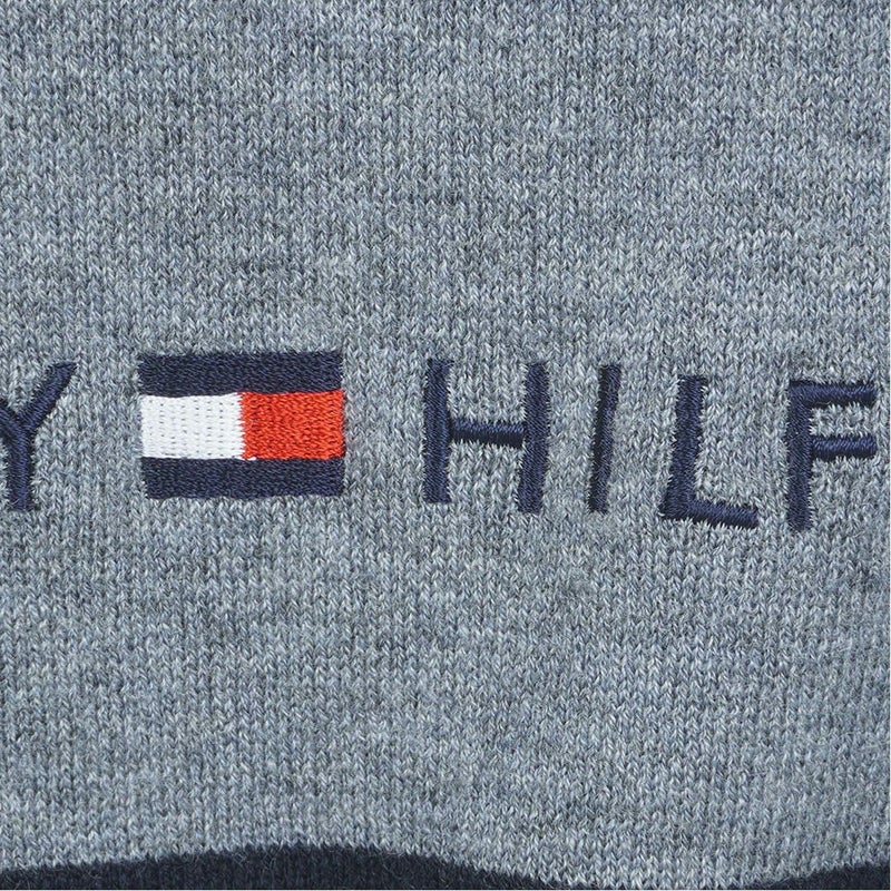 トミー ヒルフィガー ゴルフ Tommy Hilfiger Golf メンズ メンズ フロントロゴ　ハーフZIPモックネックニット THMA587 詳細11