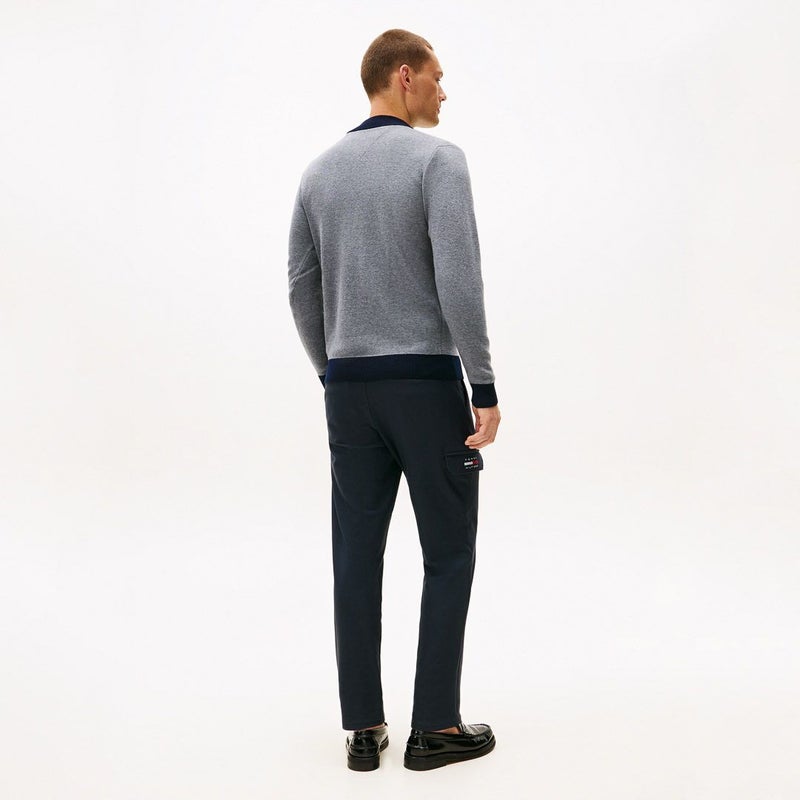 トミー ヒルフィガー ゴルフ Tommy Hilfiger Golf メンズ メンズ フロントロゴ　ハーフZIPモックネックニット THMA587 詳細19