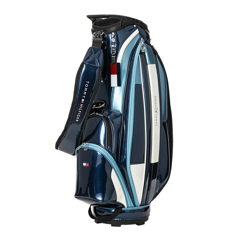 トミー ヒルフィガー ゴルフ Tommy Hilfiger Golf メンズ レディース ユニセックス カートキャディバッグ エナメルスポーツ THMG5FC1 詳細4