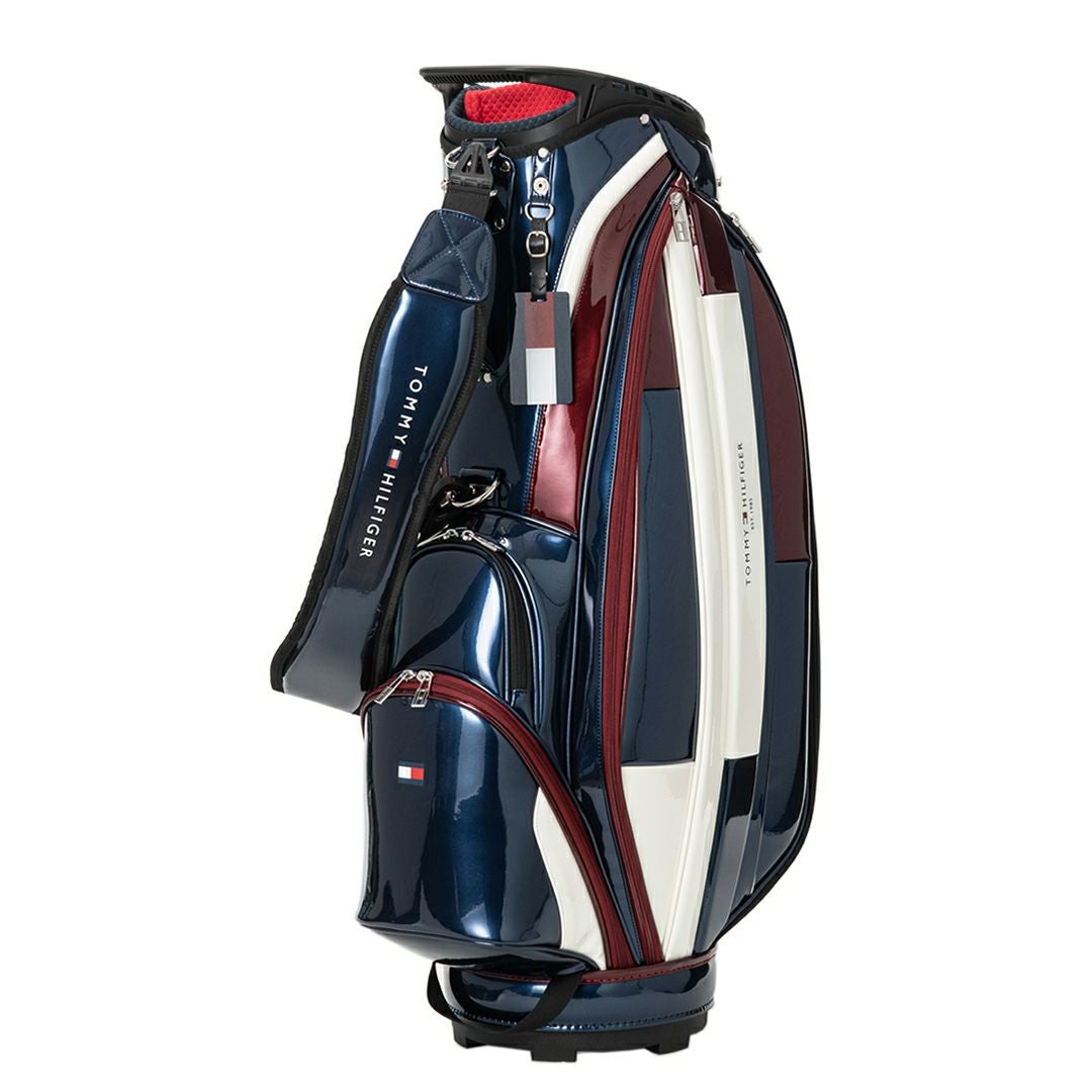 トミー ヒルフィガー ゴルフ Tommy Hilfiger Golf メンズ レディース ユニセックス カートキャディバッグ エナメルスポーツ THMG5FC1 詳細6