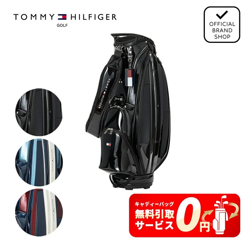 トミー ヒルフィガー ゴルフ Tommy Hilfiger Golf メンズ レディース ユニセックス カートキャディバッグ エナメルスポーツ THMG5FC1 詳細18