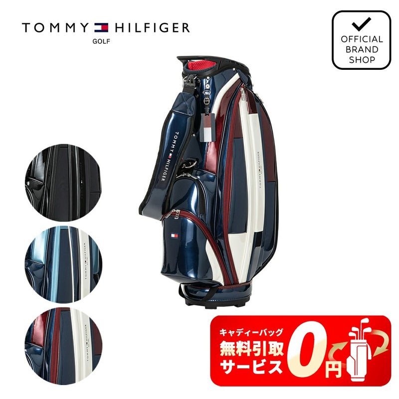 トミー ヒルフィガー ゴルフ Tommy Hilfiger Golf メンズ レディース ユニセックス カートキャディバッグ エナメルスポーツ THMG5FC1 詳細20