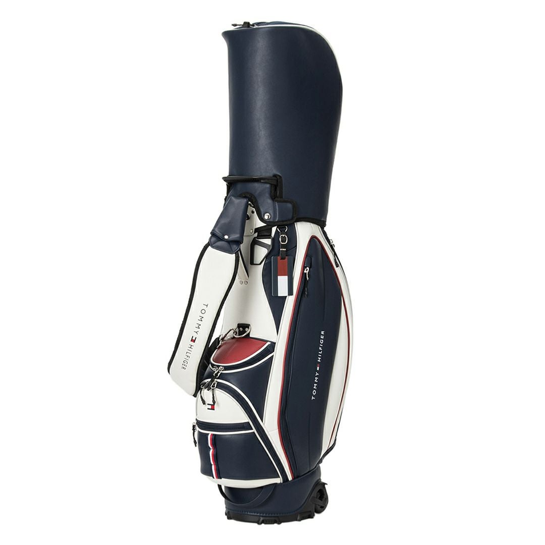 トミー ヒルフィガー ゴルフ Tommy Hilfiger Golf メンズ レディース ユニセックス キャスターキャディバッグ ユースフル THMG5FC2 詳細17
