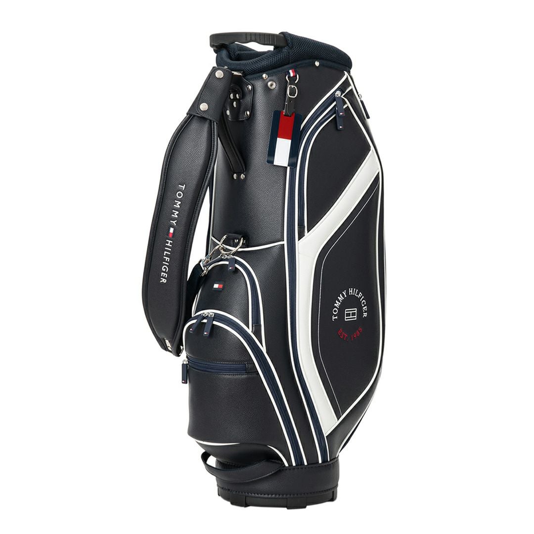 トミー ヒルフィガー ゴルフ Tommy Hilfiger Golf メンズ レディース ユニセックス カートキャディバッグ フラッグロゴ THMG5FC3 詳細2