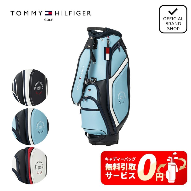 トミー ヒルフィガー ゴルフ Tommy Hilfiger Golf メンズ レディース ユニセックス カートキャディバッグ フラッグロゴ THMG5FC3 詳細18
