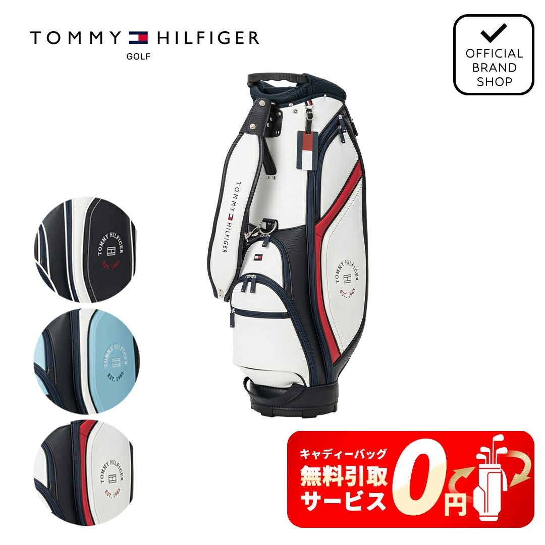 トミー ヒルフィガー ゴルフ Tommy Hilfiger Golf メンズ レディース ユニセックス カートキャディバッグ フラッグロゴ THMG5FC3 詳細19