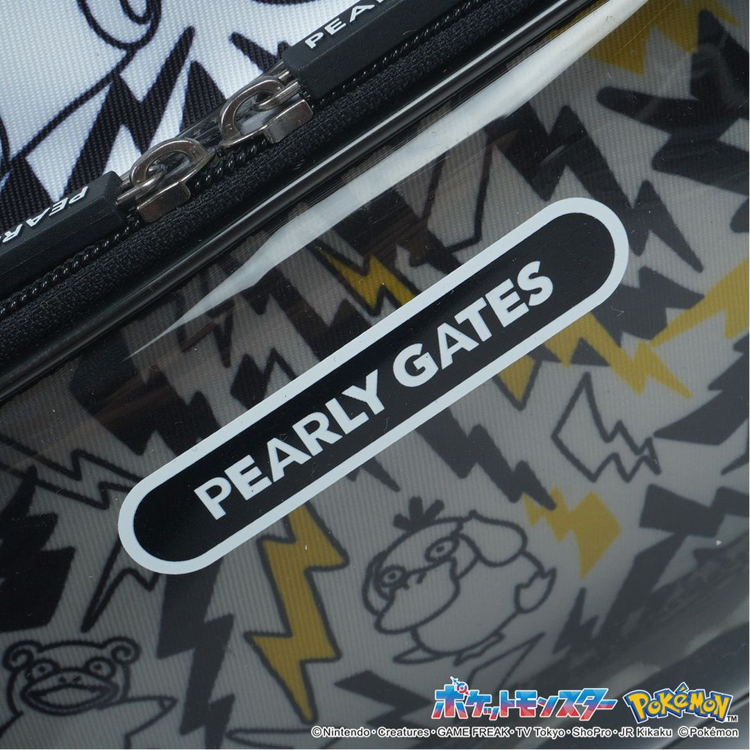パーリーゲイツ PEARLY GATES メンズ レディース ユニセックス ポケモン(ピカチュウ、ヤドン、カビゴン、コダック) 総柄カートバッグ (UNISEX) PAMG52AF 詳細5