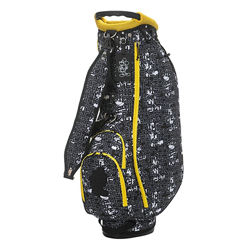ディズニー DISNEY メンズ レディース ユニセックス MONOTONE MICKEY GOLF CADDIE BAG XYMG5SC1 詳細1