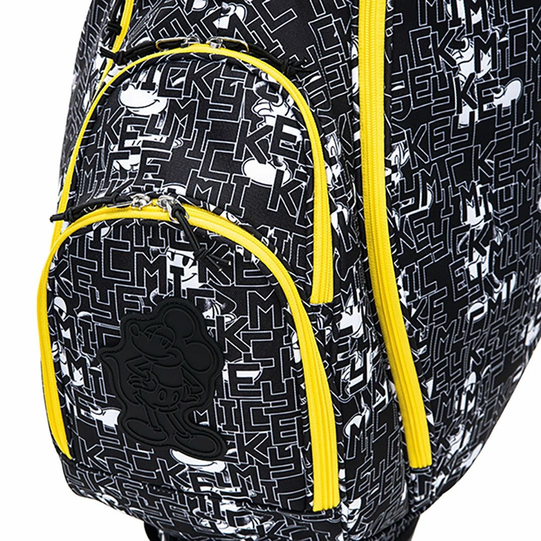 ディズニー DISNEY メンズ レディース ユニセックス MONOTONE MICKEY GOLF CADDIE BAG XYMG5SC1 詳細8