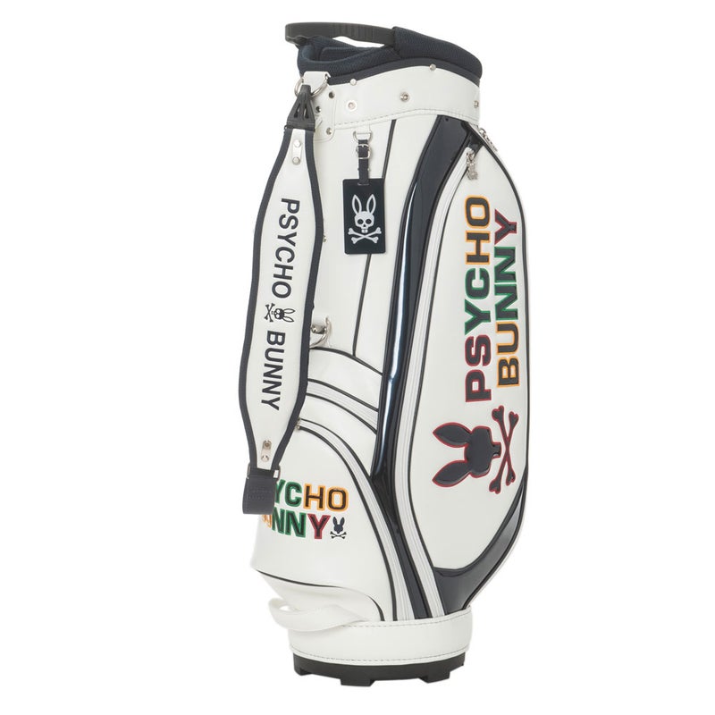 サイコバニー Psycho Bunny メンズ レディース ユニセックス カートキャディバッグ LOGOART PBMG5FC4 詳細1