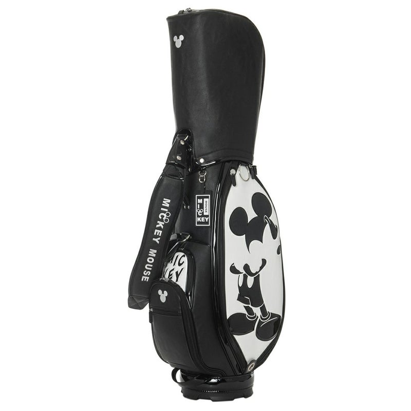 ディズニー DISNEY メンズ レディース ユニセックス MONOCHROME MICKEY GOLF CADDIE BAG XYMG5FC1 詳細1