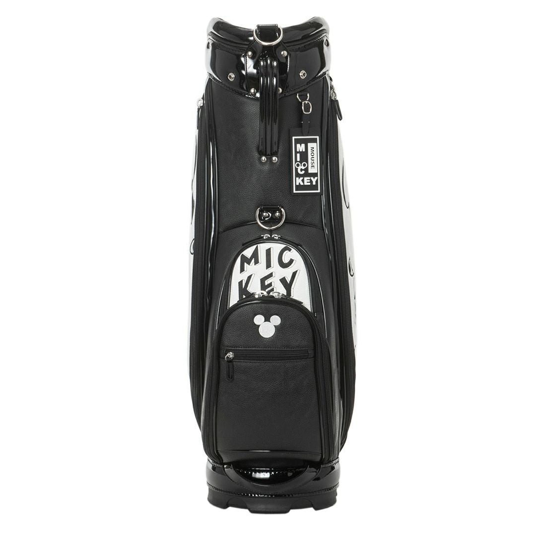 ディズニー DISNEY メンズ レディース ユニセックス MONOCHROME MICKEY GOLF CADDIE BAG XYMG5FC1 詳細3