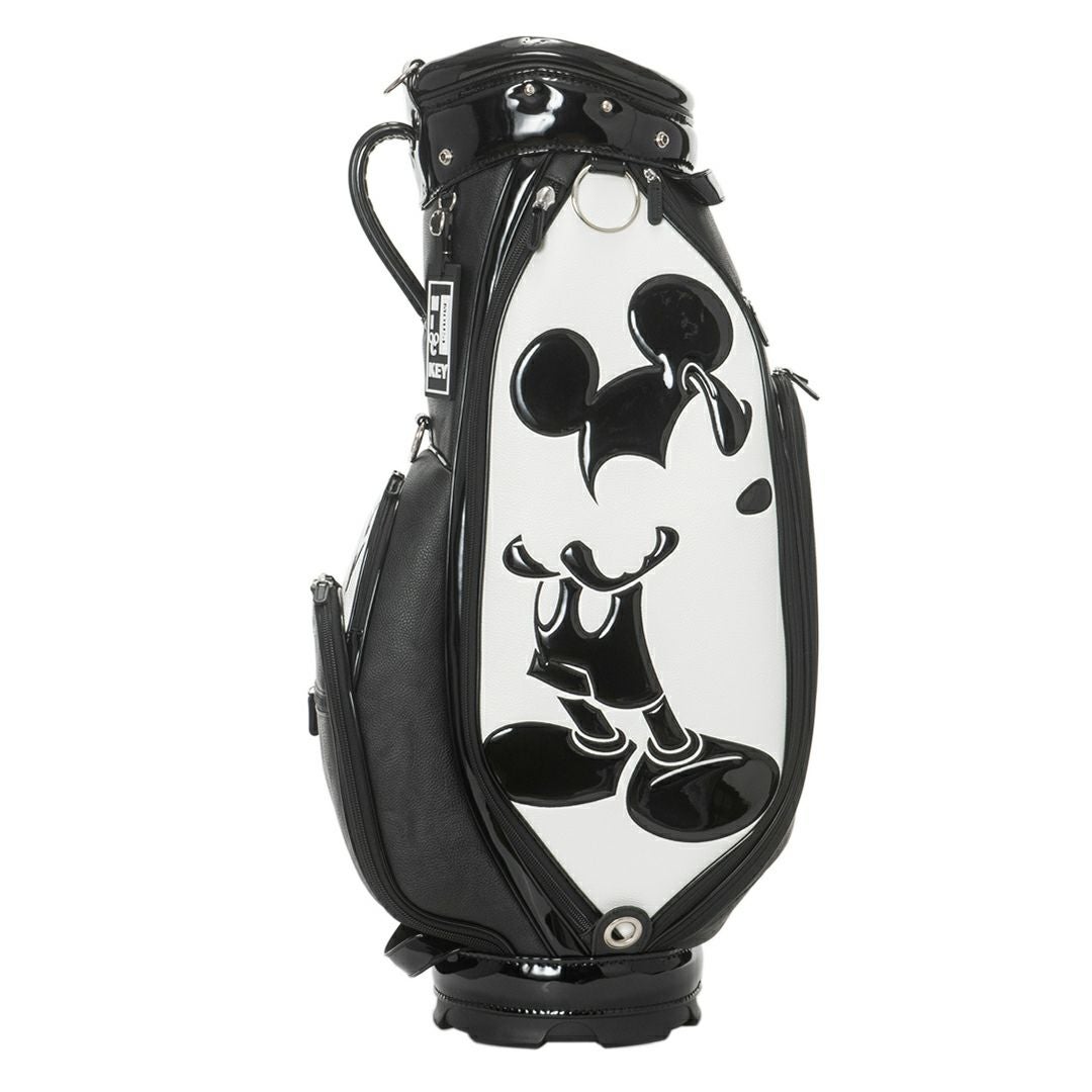 ディズニー DISNEY メンズ レディース ユニセックス MONOCHROME MICKEY GOLF CADDIE BAG XYMG5FC1 詳細4