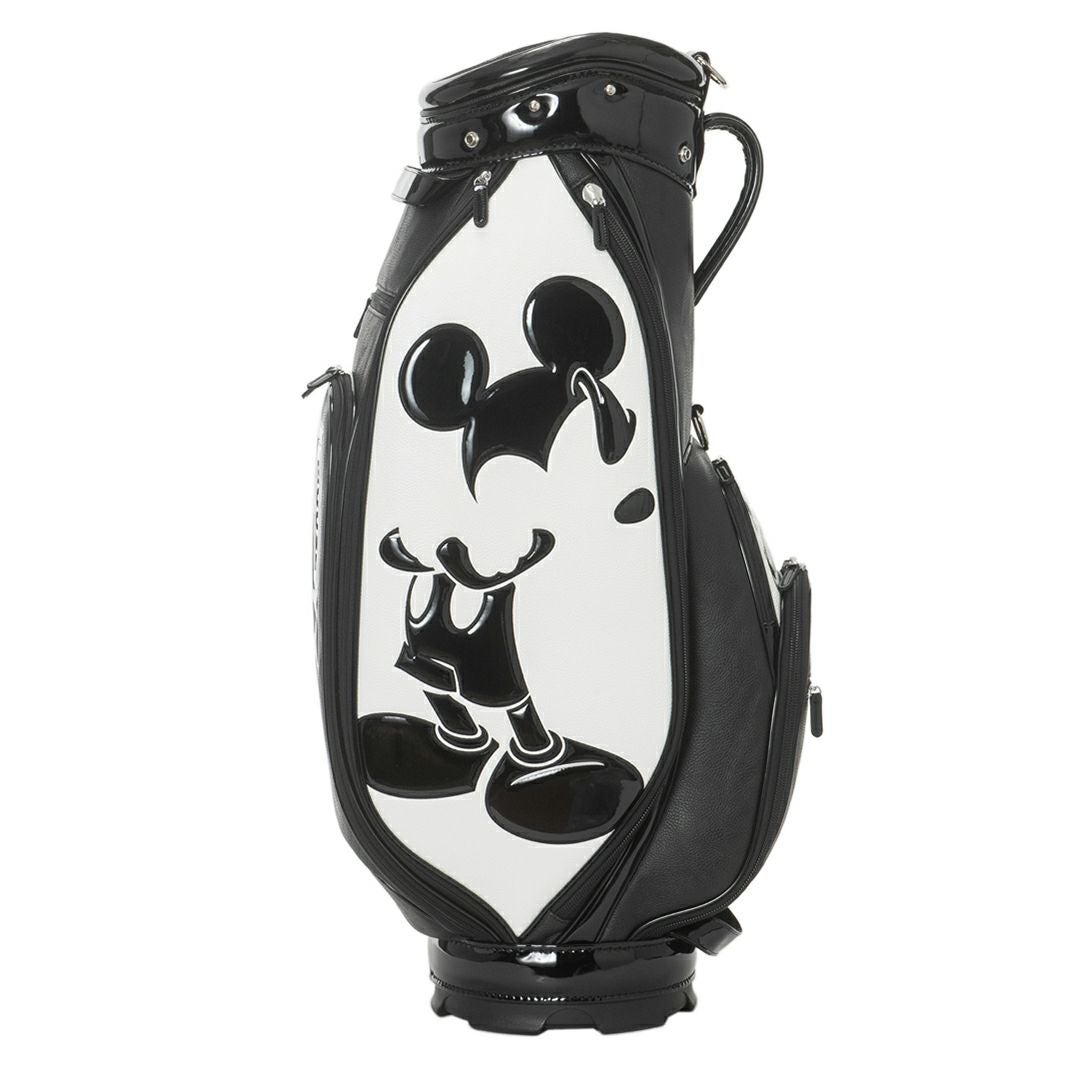 ディズニー DISNEY メンズ レディース ユニセックス MONOCHROME MICKEY GOLF CADDIE BAG XYMG5FC1 詳細6