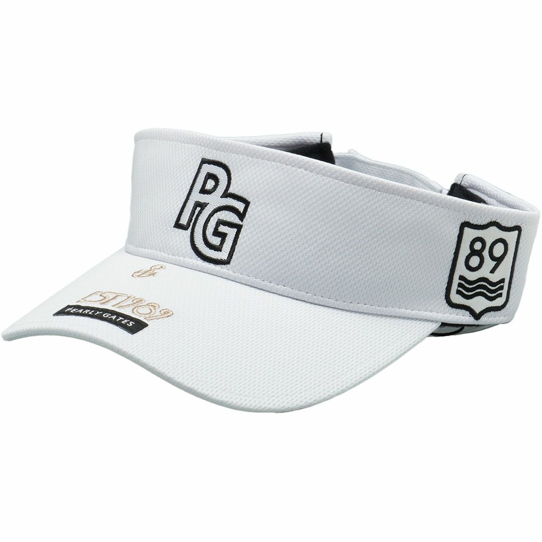 パーリーゲイツ PEARLY GATES メンズ レディース ユニセックス PGロゴベーシックバイザー (UNISEX) PAMG5AHF 詳細2