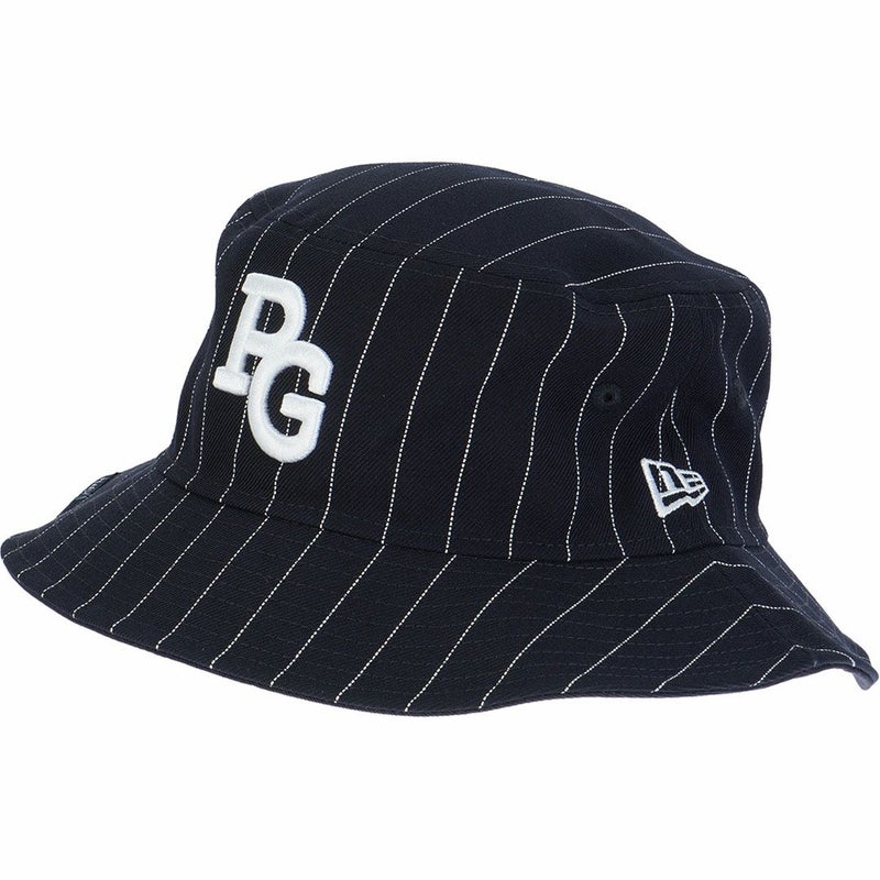 パーリーゲイツ PEARLY GATES メンズ レディース ユニセックス 【NEW ERA × PG】ピンストライプ柄ハット (UNISEX) PAMG5ATF 詳細1