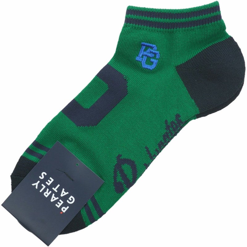 パーリーゲイツ PEARLY GATES メンズ Pロゴアンクルソックス (MENS) PAMG59TF 詳細3