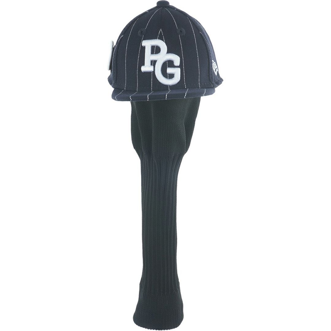 パーリーゲイツ PEARLY GATES メンズ レディース ユニセックス 【NEW ERA × PG】 ピンストライプ柄 フェアウェイウッド用ヘッドカバー (UNISEX) PAMG597F 詳細1