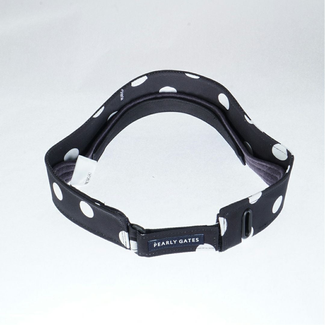 パーリーゲイツ PEARLY GATES メンズ レディース ユニセックス ランダムドット柄バイザー (UNISEX) PAMG5A5F 詳細3
