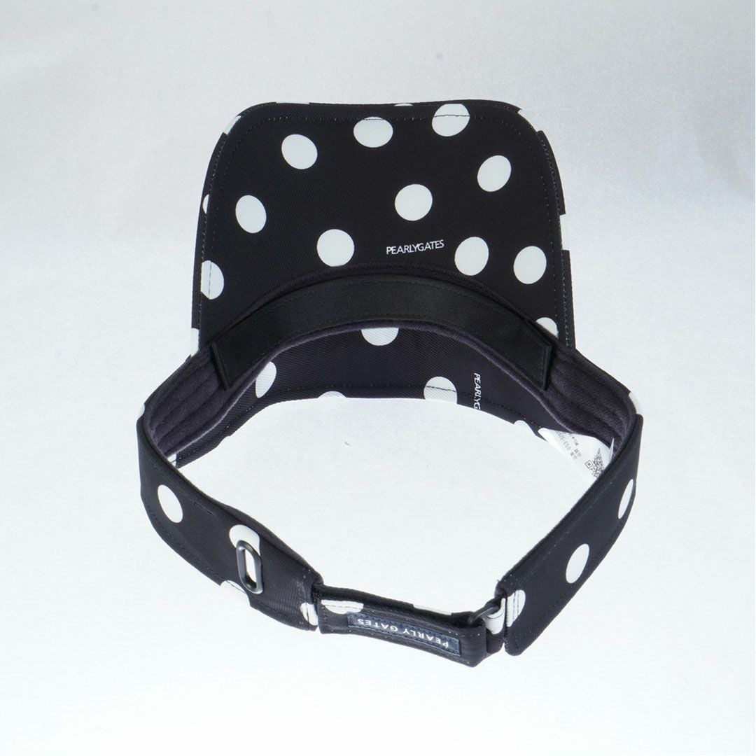 パーリーゲイツ]ランダムドット柄バイザー (UNISEX) | 【公式】ヤマニ