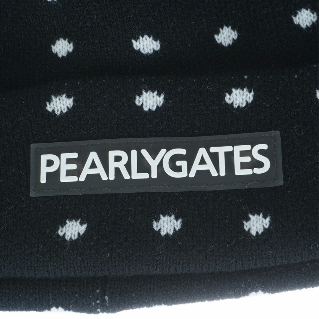 パーリーゲイツ PEARLY GATES レディース レディース フェイクファー梵天付きミニドットニットワッチ (LADIES) PAMG5A7F 詳細5