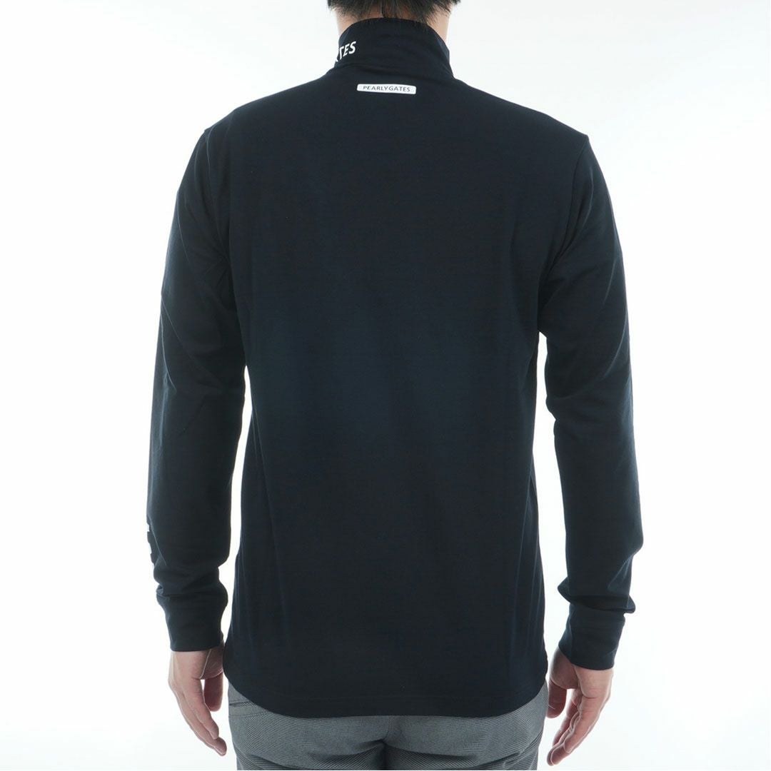 パーリーゲイツ PEARLY GATES メンズ 綿ベア天竺長袖ハイネックカットソー(MENS） PAMA54V 詳細5