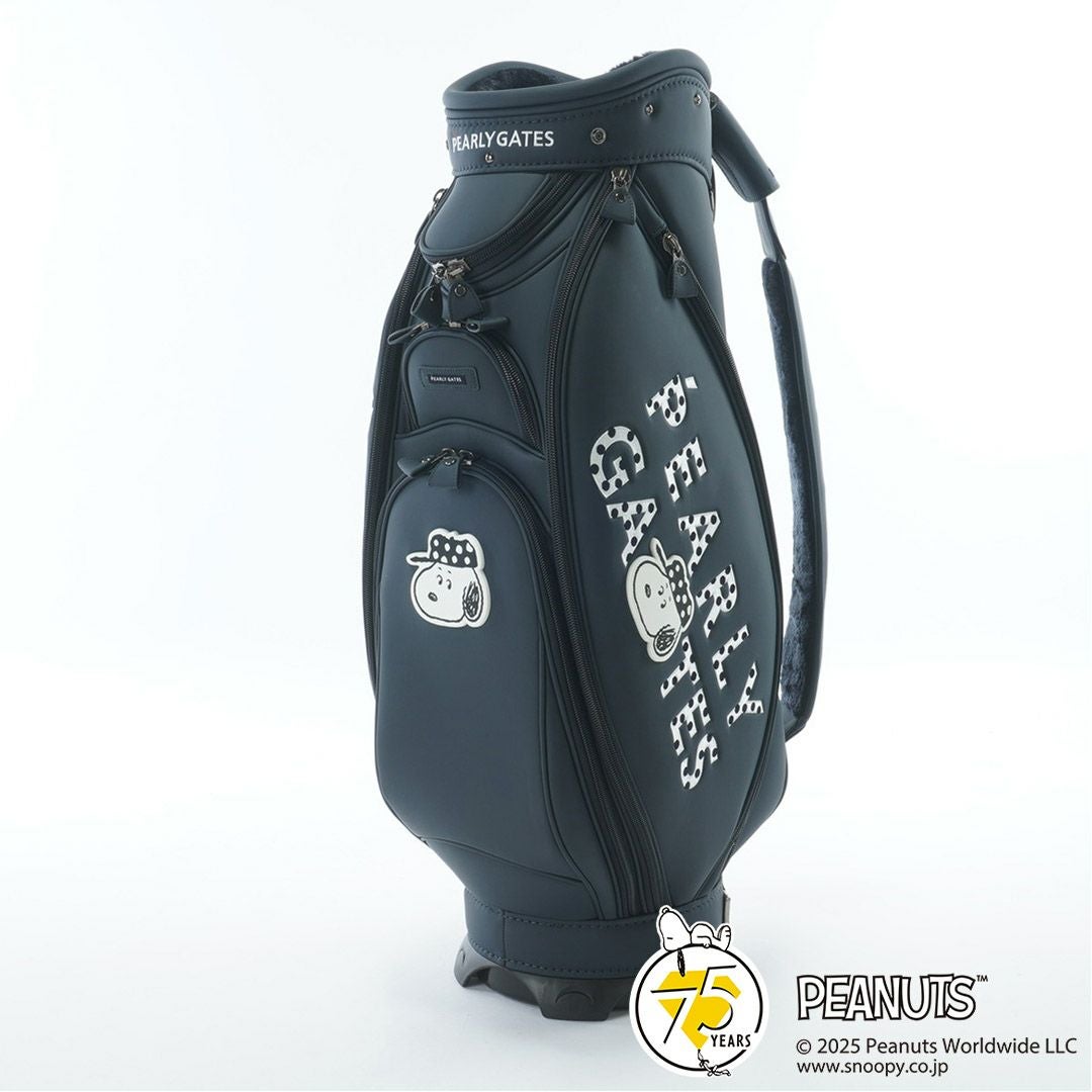 パーリーゲイツ PEARLY GATES メンズ レディース ユニセックス 【SNOOPY】 合皮キャディバッグ (46インチ対応) (UNISEX) PAMG57WF 詳細2