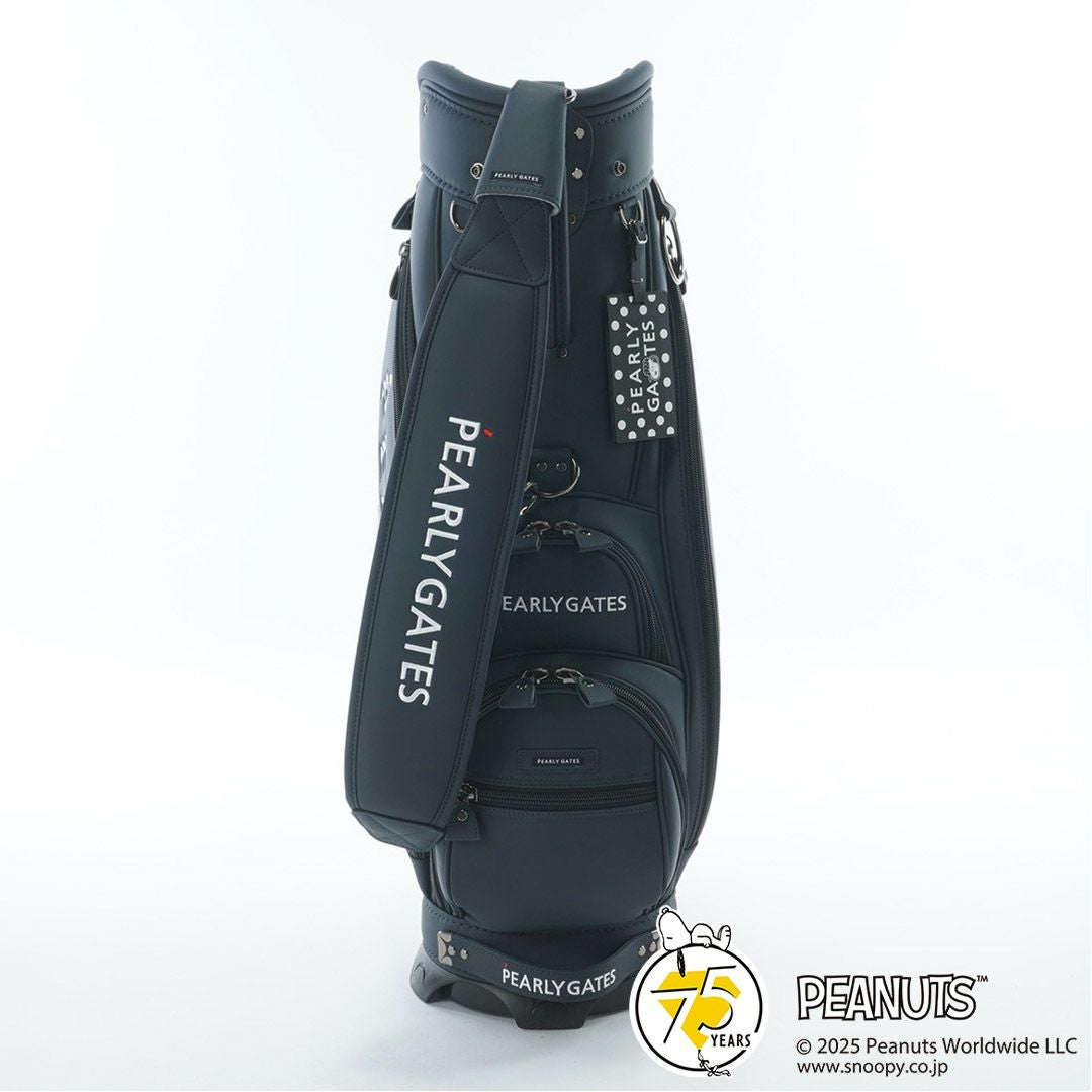 パーリーゲイツ PEARLY GATES メンズ レディース ユニセックス 【SNOOPY】 合皮キャディバッグ (46インチ対応) (UNISEX) PAMG57WF 詳細3