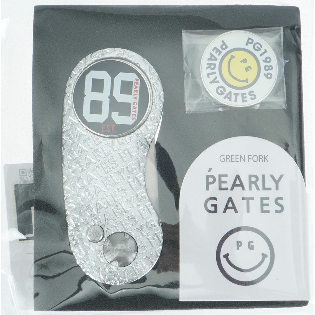 PEARLY GATES ロゴプリント サイズ5 PEARLY GATES 半袖 ロゴプリント 速乾性 ストレッチ ポロシャツ 5