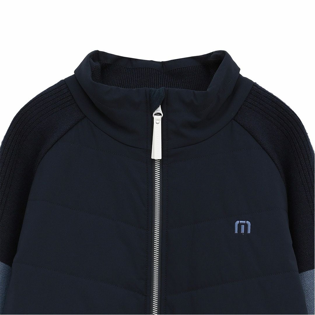 トラヴィスマシュー]メンズ ニットコンビ ハイブリッド 中綿ジャケット