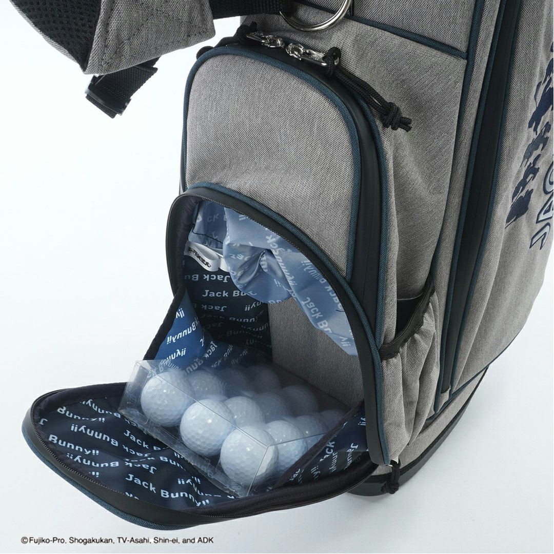 ジャックバニー Jack Bunny!! メンズ レディース ユニセックス 【ドラえもん】スタンド式キャディバッグ (46インチ対応) (UNISEX) JBMG5AJF 詳細8