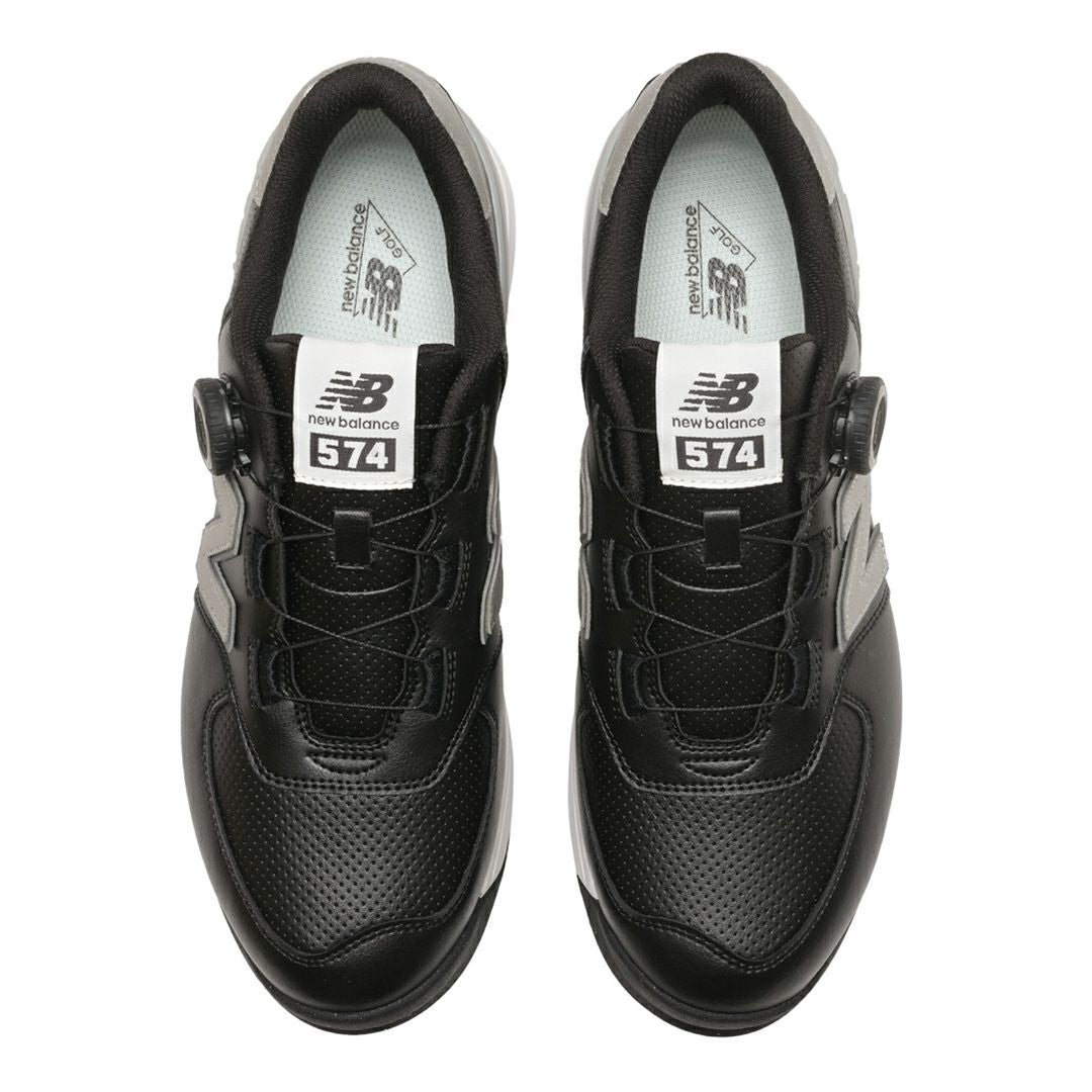 ニューバランスゴルフ new balance メンズ レディース ユニセックス ユニセックス スパイクレス BOA 574 v4 SL BOA@ UG574 BK4 NSMS5H 詳細3