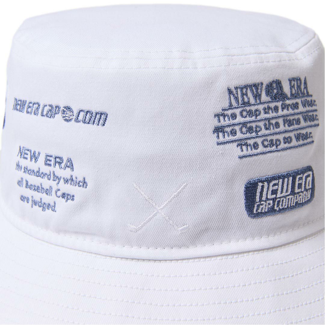 ニューエラ NEW ERA メンズ レディース ユニセックス [ゴルフ] バケット01 Archive Logo ホワイト ERMZ53UW 詳細10