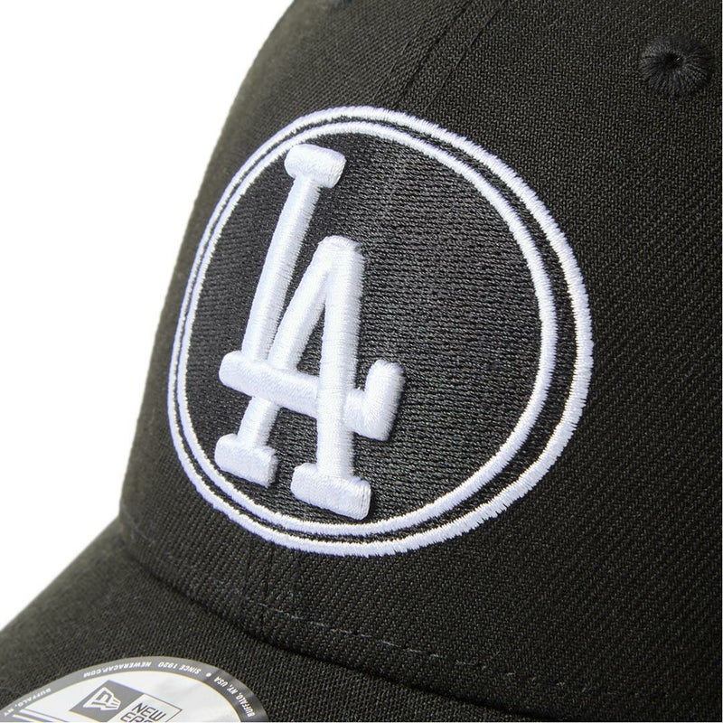 ニューエラ NEW ERA メンズ レディース ユニセックス [ゴルフ] 9FORTY MLB Oval ロサンゼルス・ドジャース ブラック ERMZ53VV 詳細6