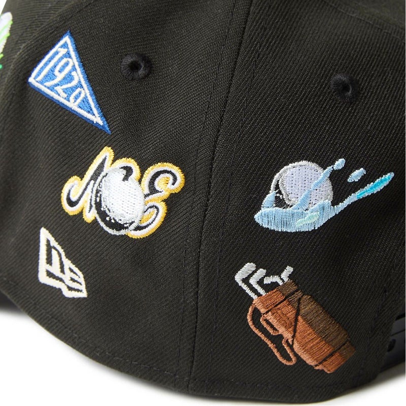 ニューエラ NEW ERA メンズ メンズ [ゴルフ] 9FORTY A-Frame Golf Allover ブラック ERMZ53X4 詳細5