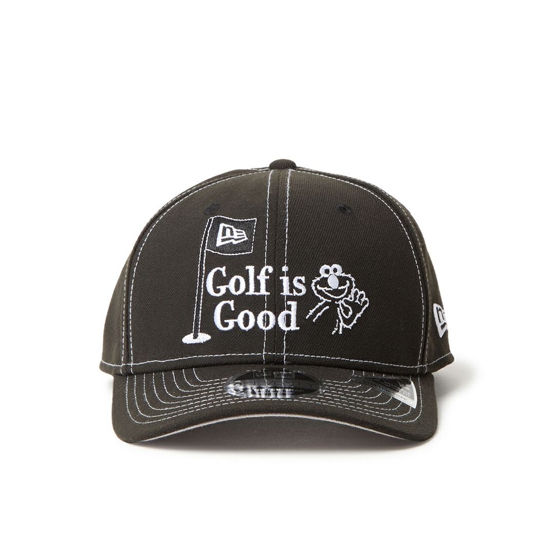 ニューエラ NEW ERA メンズ レディース ユニセックス [ゴルフ] 9SEVENTY ストレッチスナップ SESAME STREET セサミストリート Golf is Good ブラック ERMZ543B 詳細1