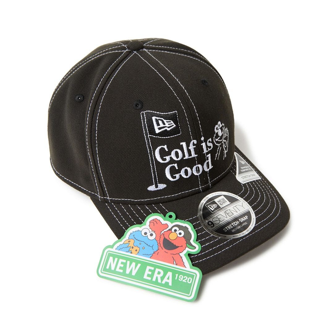 ニューエラ NEW ERA メンズ レディース ユニセックス [ゴルフ] 9SEVENTY ストレッチスナップ SESAME STREET セサミストリート Golf is Good ブラック ERMZ543B 詳細7